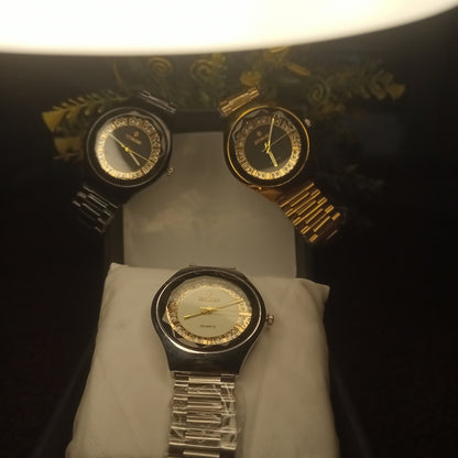Eitross Delux Diamonds Watch